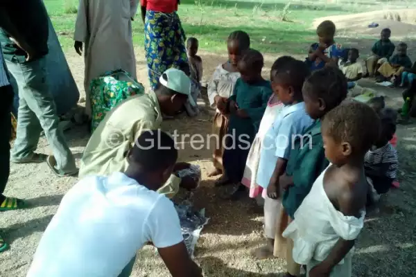 Interesting!! See How A Youth Corper Is Touching Lives In Bauchi State [See Photos]